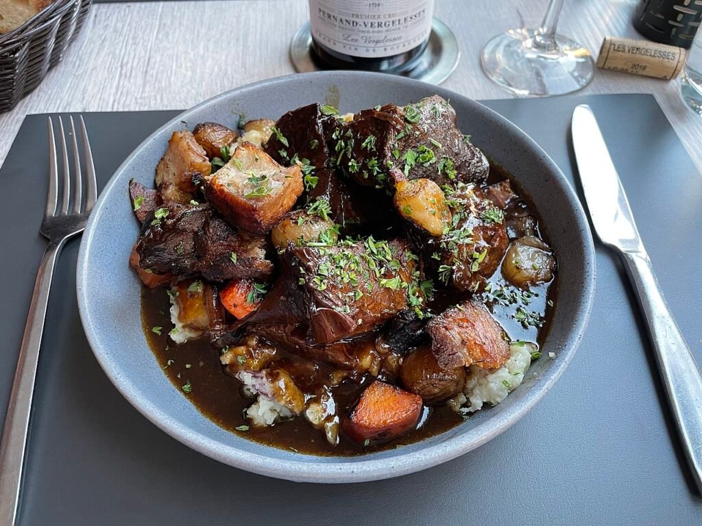 Beef Bourguignon French Beef Stew with Wine Recipe